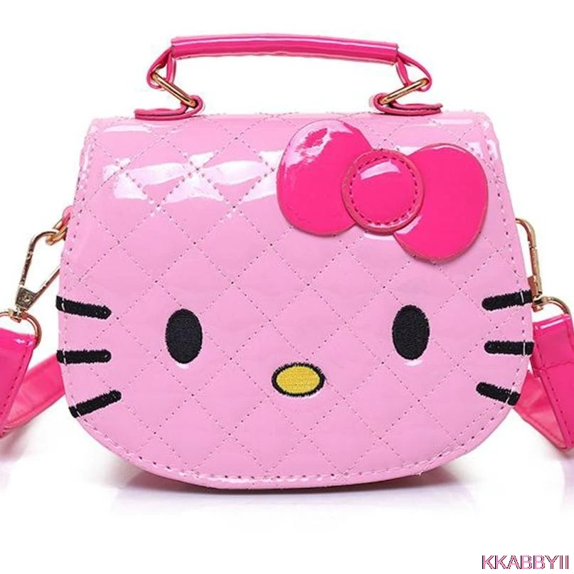 2017 New designers mini cute bag children hello kitty Bowknot handbag
