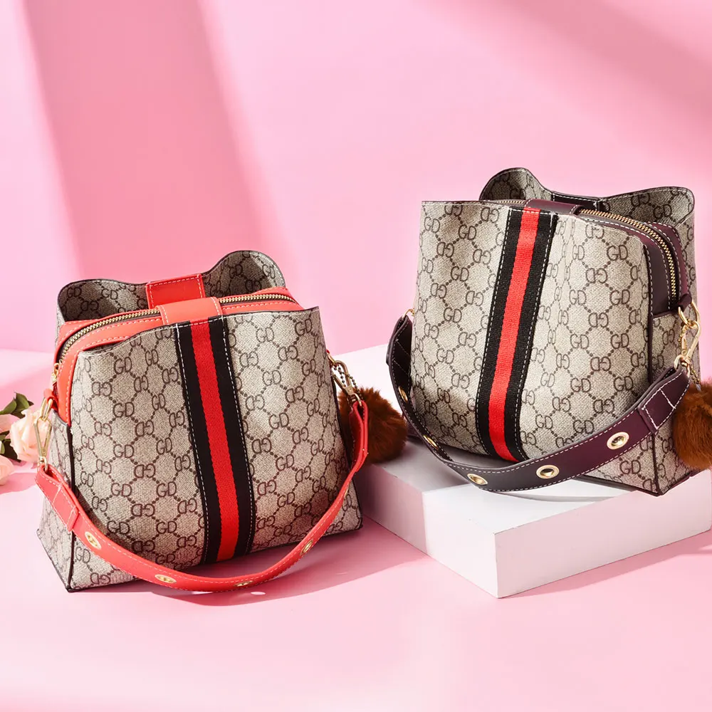 Bolso de hombro A la moda para mujer bolso de cuero Pu bandolera de alta calidad principal