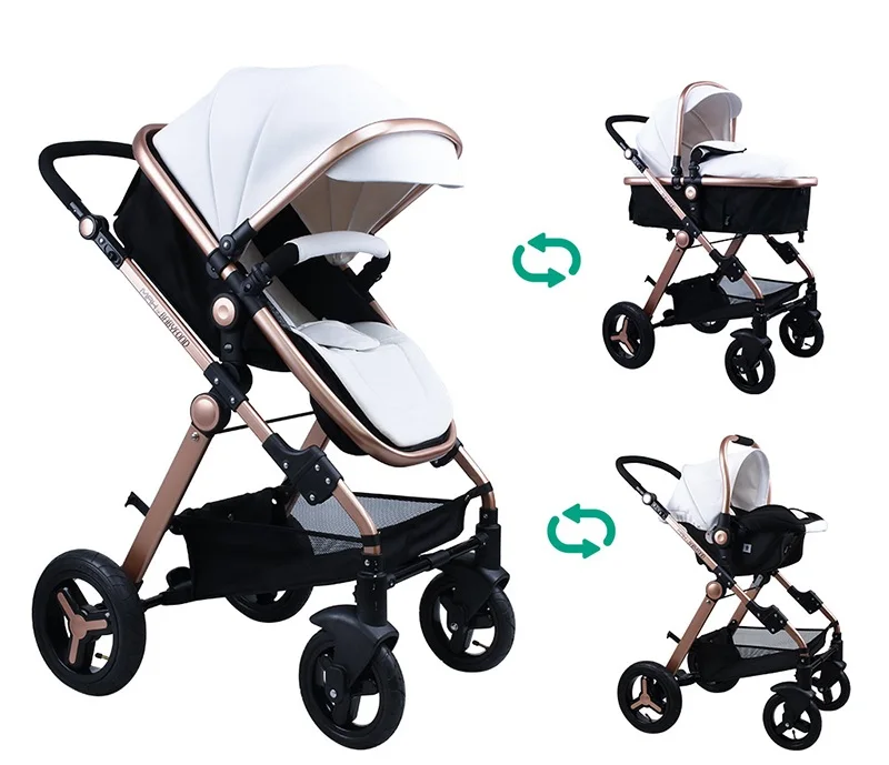 3 в 1 детская коляска складная четырехколесная коляска|stroller portable|luxury strollersbaby stroller |