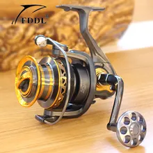 FDDL Новая супер сильная брендовая длинная Катушка для спиннинга рыболовные катушки 2000-7000 серия катушка