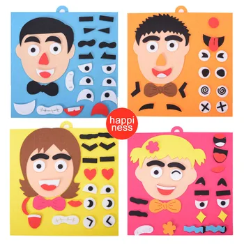 

Kids Toys For Children People Carton 3D Puzzle Multilayer Jigsaw Puzzles Baby Toys Child Early Educational