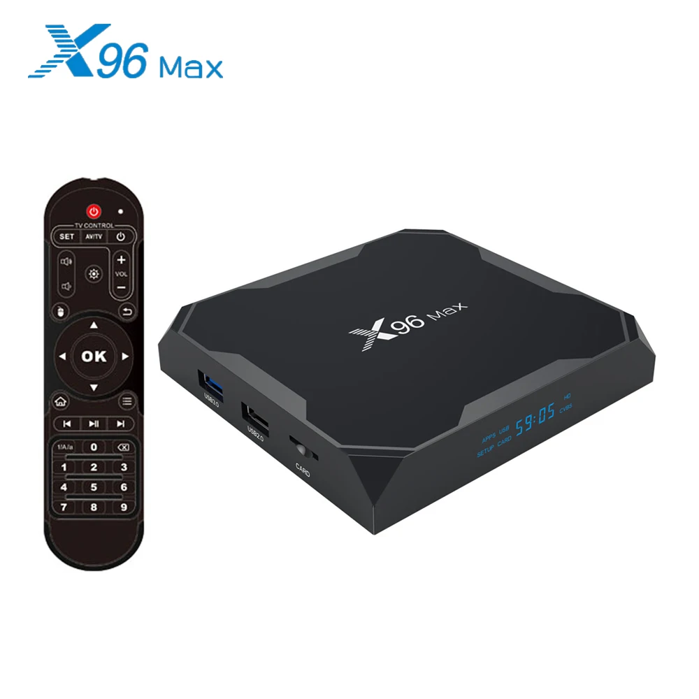 X96 MAX 4 ГБ ОЗУ 64 Гб ПЗУ Smart Android 8 1 ТВ приставка Amlogic S905X2 четырехъядерный 1000 м LAN 2 4G 5G WiFi