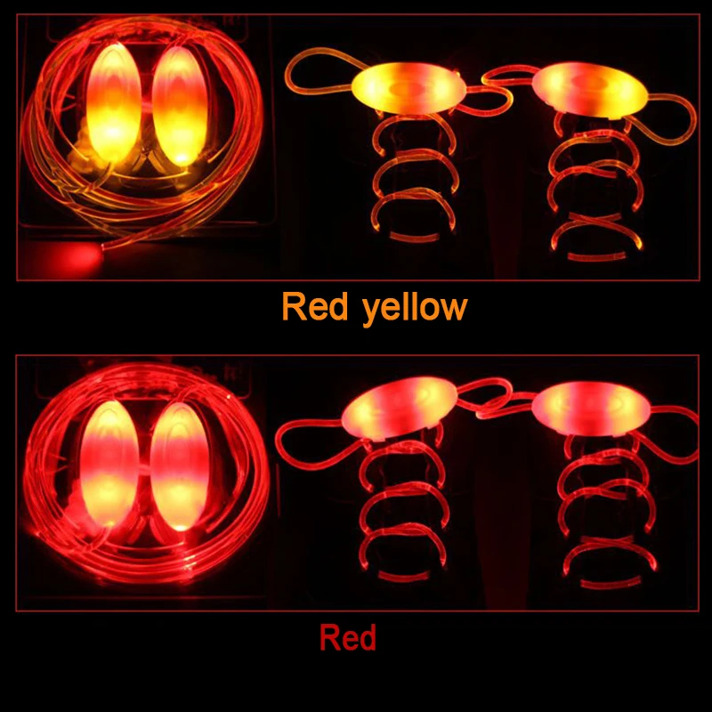 1 пара модные светодиодные светящиеся шнурки флэш-партия светящиеся строки спортивные кроссовки на плоской подошве шнуровка Новинка освещение
