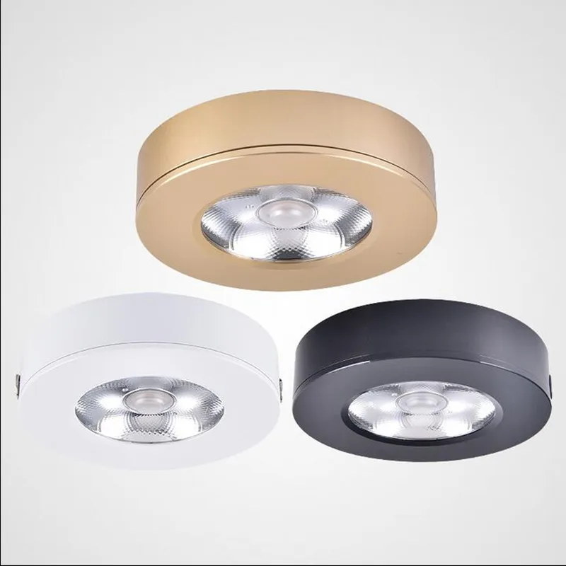 7W Dimmable LED puck light 110V220V ultra thin round LED ...