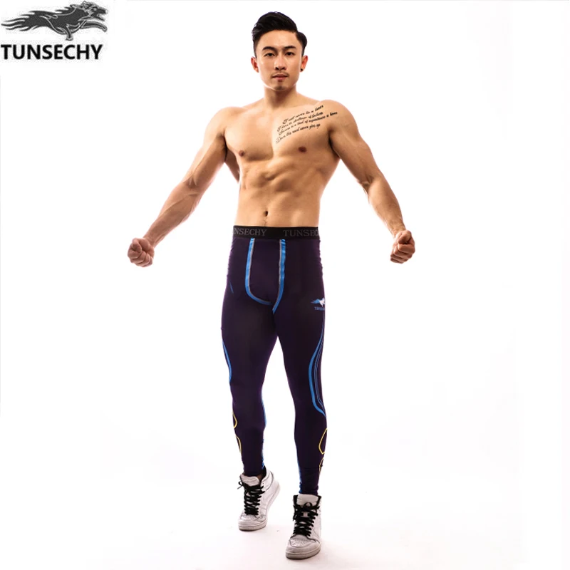 TUNSECHY winter Top quality New thermal underwear men underwear compression quick drying thermo underwear men Long Johns - Цвет: picture color