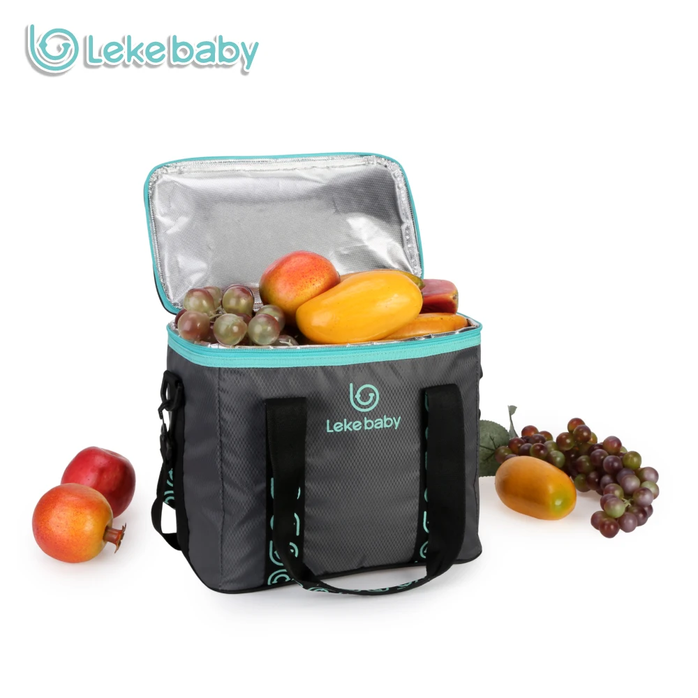 Lekebaby sac isolant en aluminium | Biberon, alimentation de bébé, lait, sac pour garder le déjeuner frais, sac de pique-nique épais, pour les soins de bébé