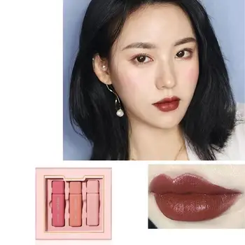 

3pcs/Set HOLD LIVE Matte Lipstick for Makup Tools Waterproof Long Lasting Velvet Lip Stick Pigment Nude Make Up Dropship