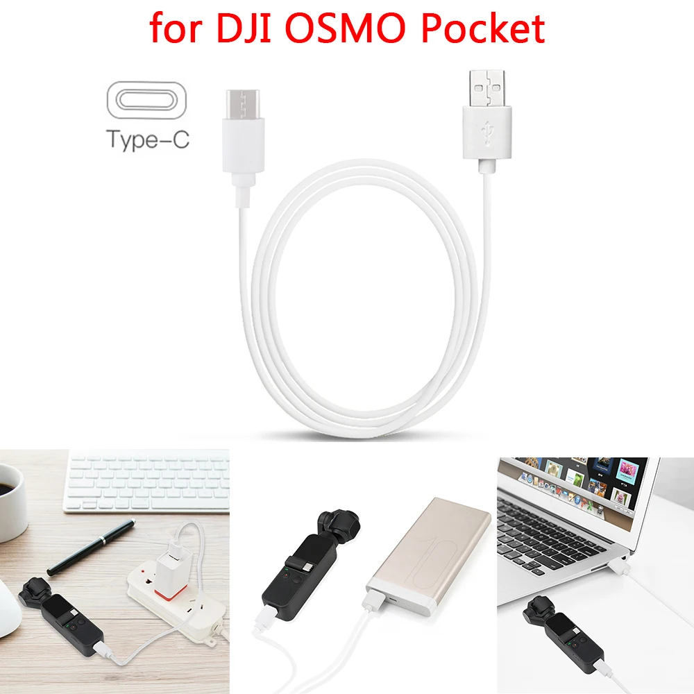 

Type-C USB Charger Cable for DJI OSMO Pocket Camera 120mm Sync Data USB Charging Cable for DJI OSMO Mobile Gimbal Handheld