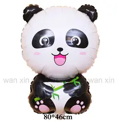 1 шт. панда фольгированные шары стоя в стиле животного гелиевые шары для малыша игрушки классический стиль панда шар подарок для детей