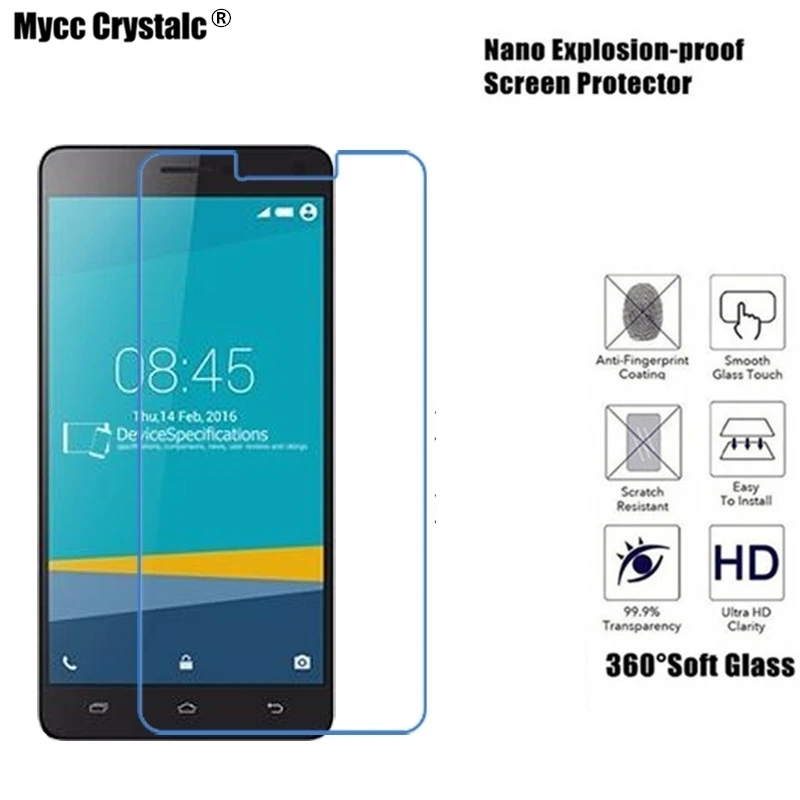 Nano Explosion proof Soft Glass Protective Screen Protector Film For