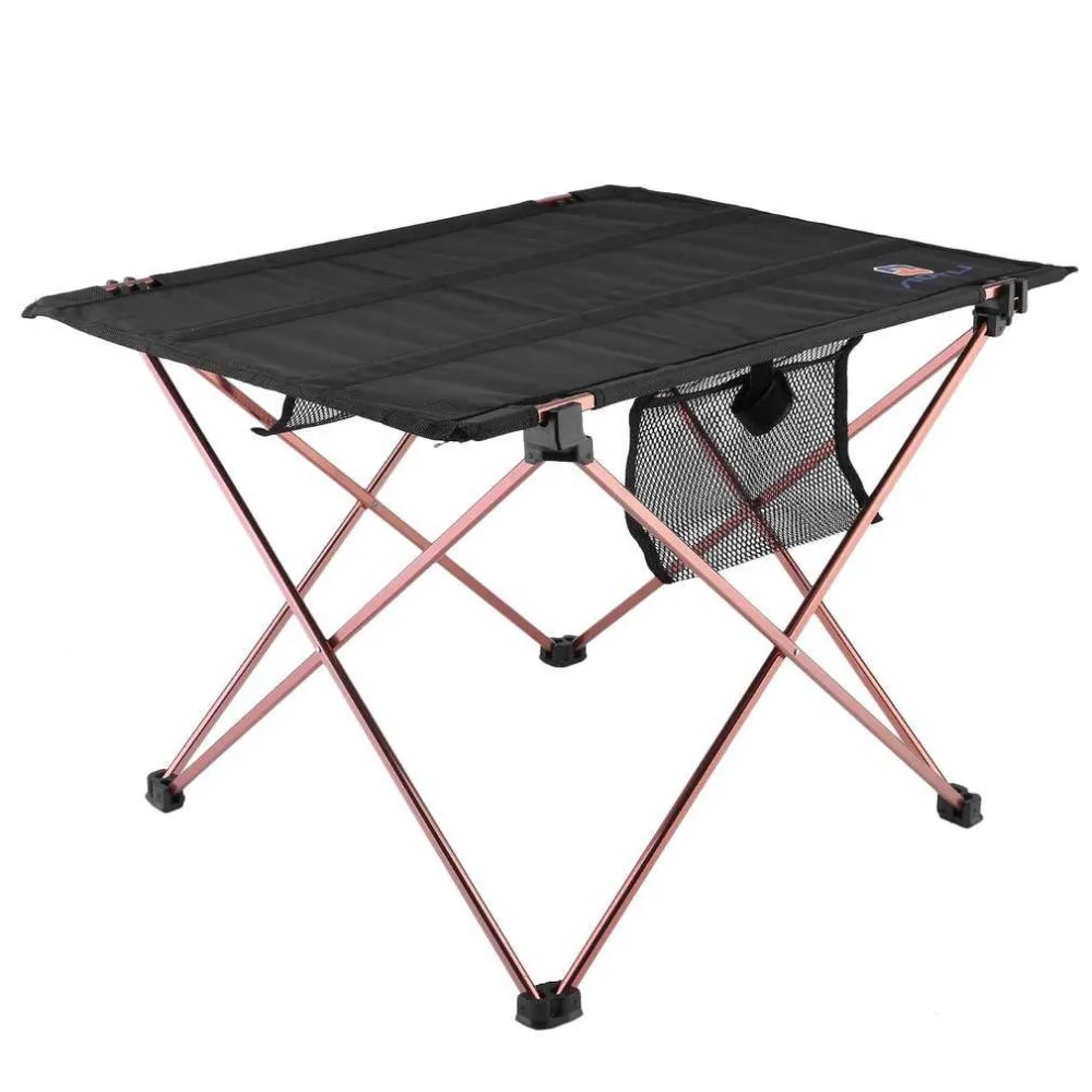 

NEW Outdoor Folding Table Aluminium Alloy Picnic Camping Desk Table Roll Up Durable Waterproof Lightweight with Carrying Bag