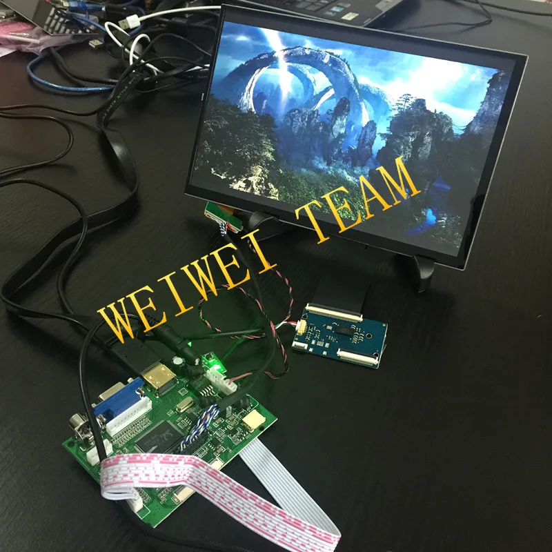10 1 дюймовый телефон x IPS LCD дисплей емкостный сенсорный экран плата драйвера