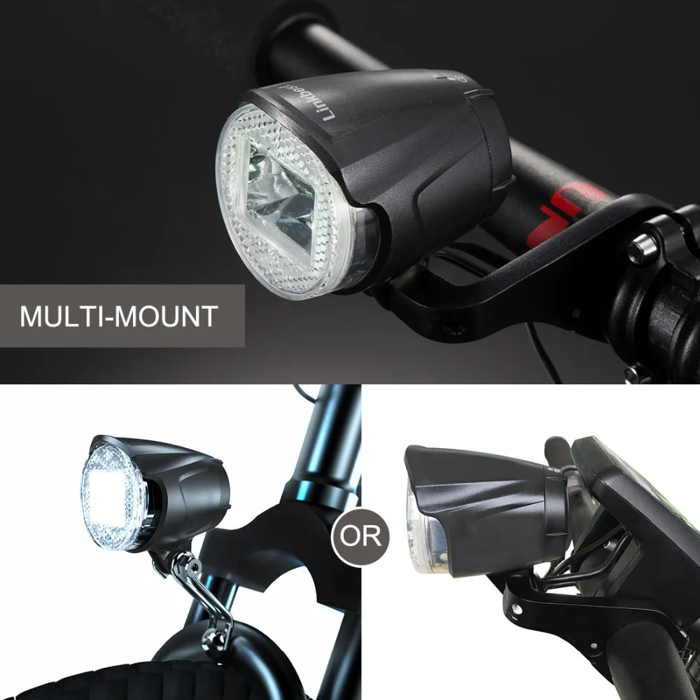 Excellent Linkbest Headlight LED Bicycle light StVZO Approved , Cree Led 40 Lux, Waterproof IPX-5, 6V-48V for hub dynamo and ebike 4 Excellent Linkbest Headlight LED Bicycle light StVZO Approved , Cree Led 40 Lux, Waterproof IPX-5, 6V-48V for hub dynamo and ebike 4