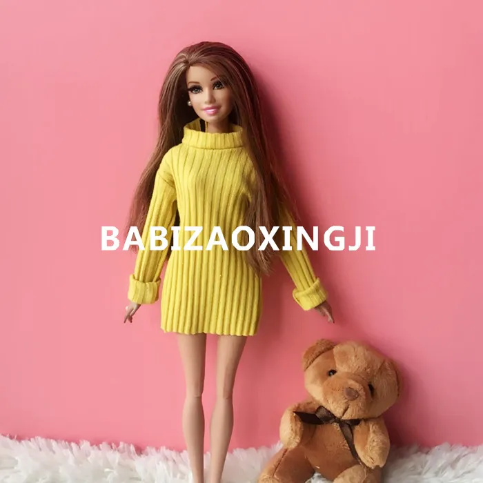1/6 Модная Одежда для куклы BJD, 30 см, цветной длинный свитер Blyth, одежда, подходит для куклы pullip blyth azone kurhn, аксессуары для Барби