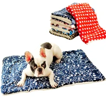 HEYPET Cat Dog Bed Pet Blanket Warm Mattress High Quality Double Velvet Warm Soft Mat Winter Warm Not Fade Easily Clean Pet