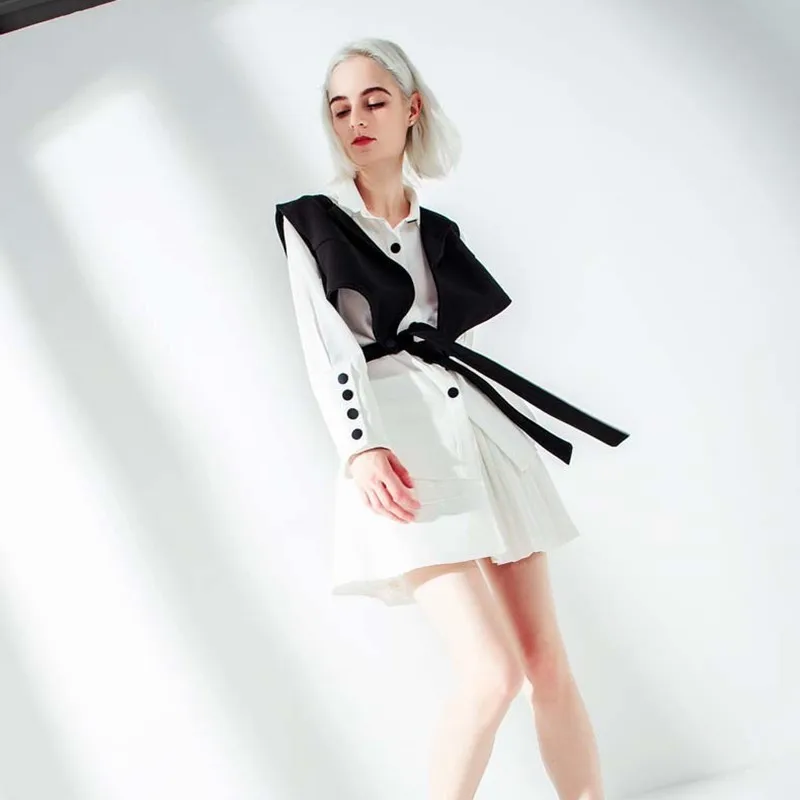 [EAM] 2020 New Spring Autumn Lapel Long Sleeve