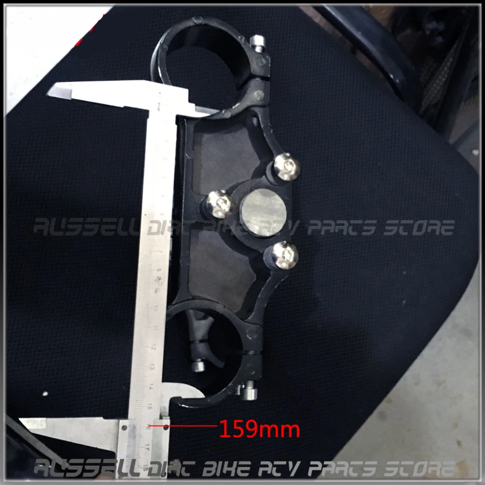 Универсальный Riser 22 мм 45/48 240L для передней вилки 22 мм руль грязный питбайк алюминиевый руль тройной зажим для дерева