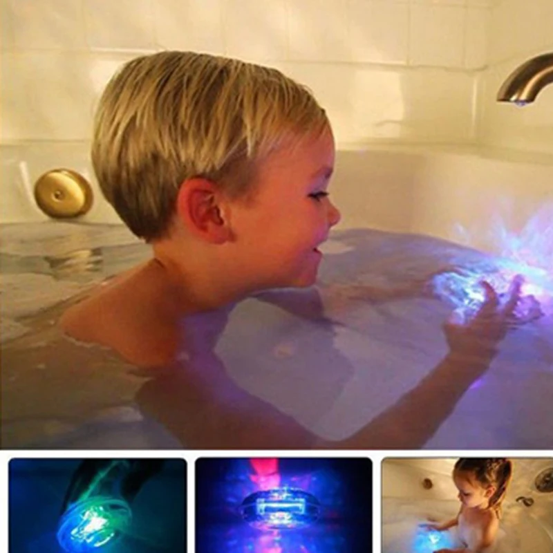LED Toys Bathroom LED Pool Light Kids Waterproof Flashing Bath Tub Toys Funny Shower Party Nightlight Floating Toy For Child (9)