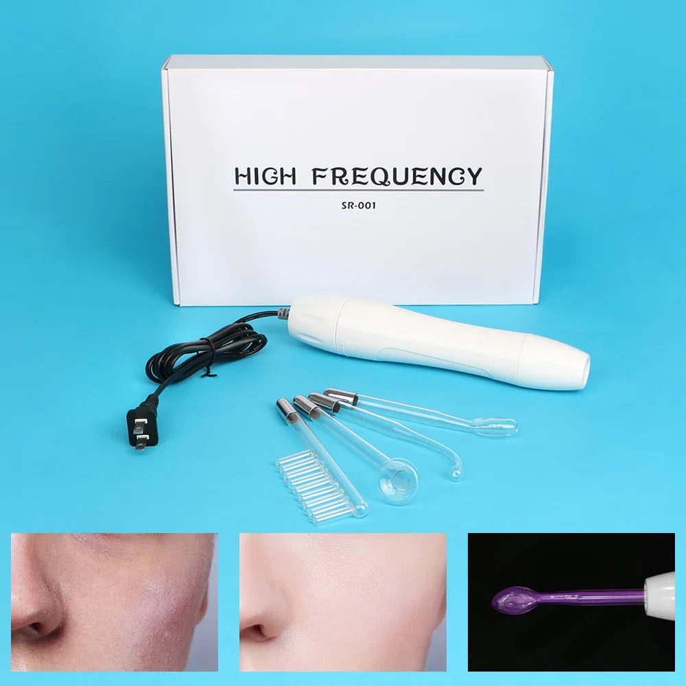 

2018New High Frequency Facial Machine Skin Spot Remover Portable Beauty Infrared Purple Color