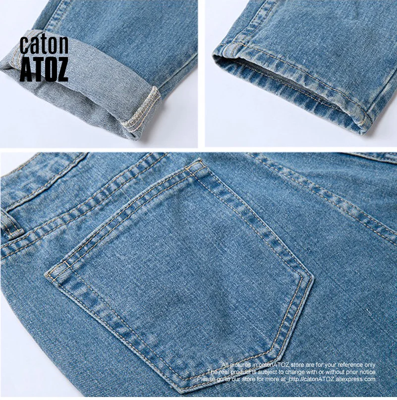 CatonATOZ 1886, Новое поступление, женские джинсы для мам, большие размеры, джинсы с высокой талией, OL, джинсовые штаны, брюки, женские джинсы-бойфренды от Harlan