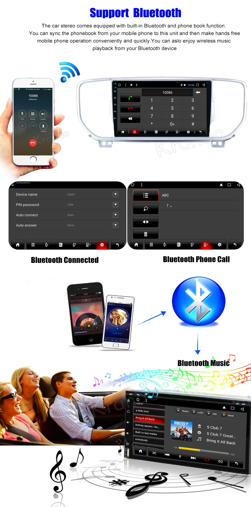 Discount Krando Android 8.1 9" IPS Full touch Big Screen car multimedia player for Kia Sportage 2015+ radio navigation gps BT wifi 5 Discount Krando Android 8.1 9" IPS Full touch Big Screen car multimedia player for Kia Sportage 2015+ radio navigation gps BT wifi 5