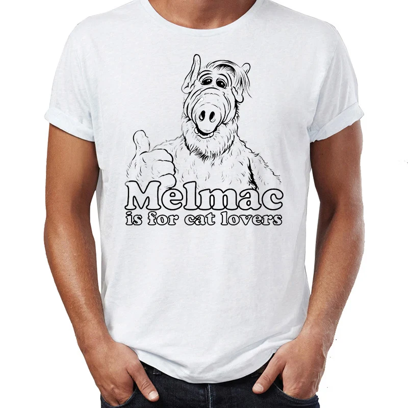 

Men's T Shirt Alf Alien Life Form Melmac Awesome Artwork Drawing Printed Tee