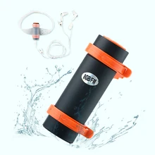 ET 8GB Waterproof MP3 Player Swimming Diving Music Player Support FM Sports MP3 w/ Armband Headband Headphone Underwater Players(China)