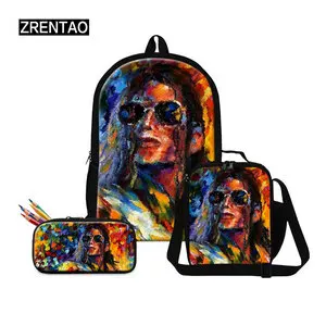 micheal jackson schoolbag sets