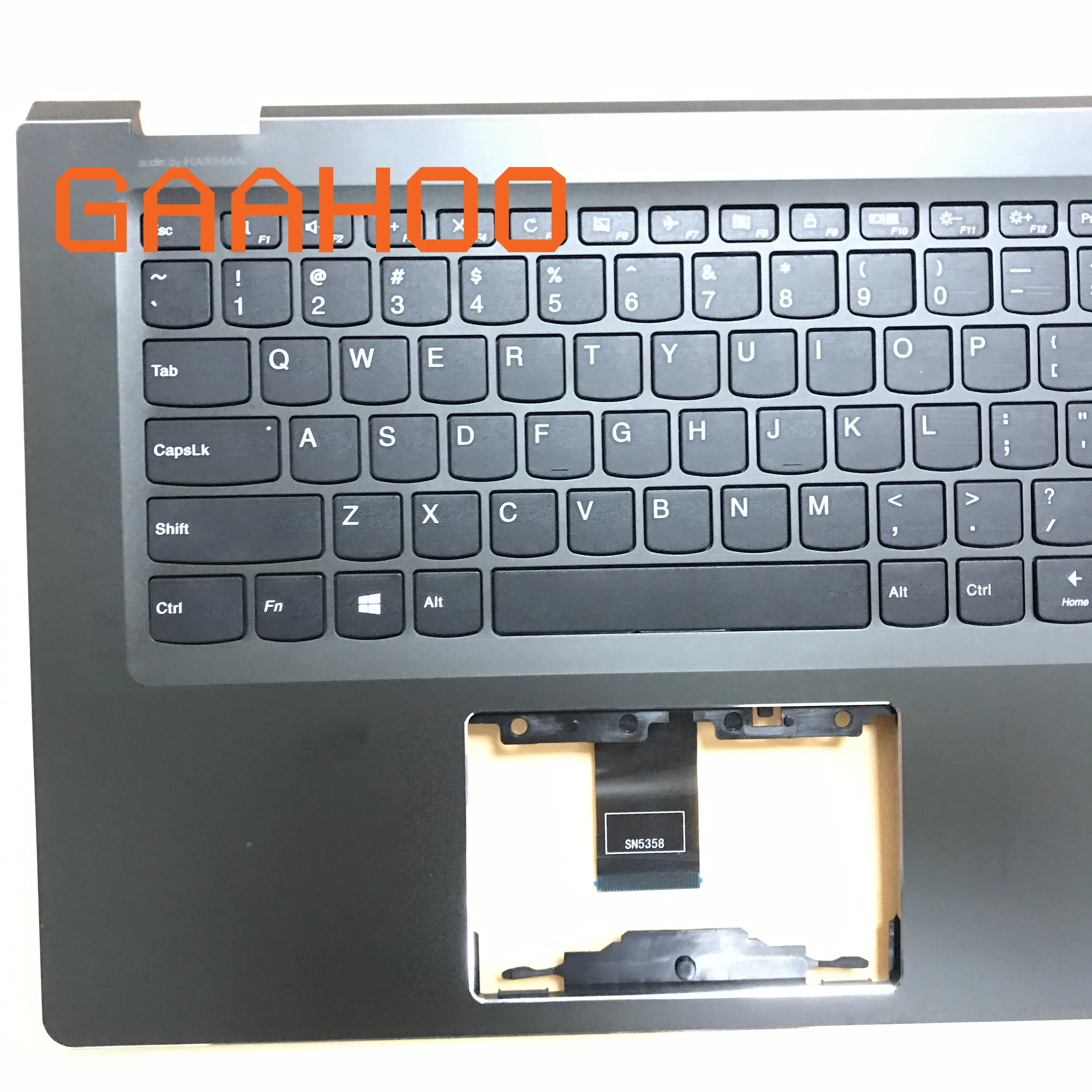 Laptronics Repuesto para Teclado táctil Lenovo Yoga 510-14ISK 510-14IKB 510-14AST 