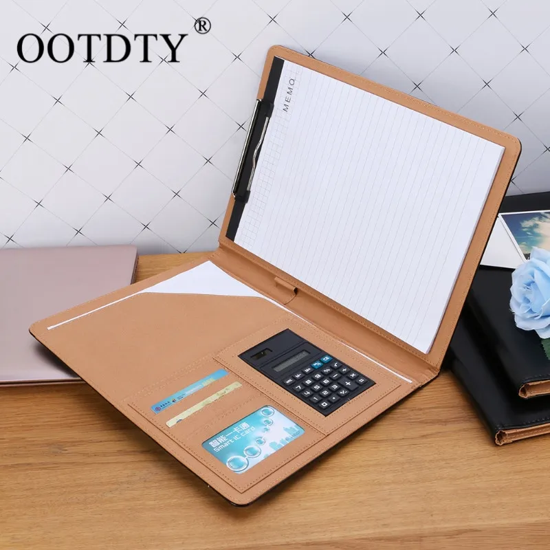 

A/B/C Business Folder Simple File Clip Manager Document Organizer Conference File Layout Clip Signature Agreement
