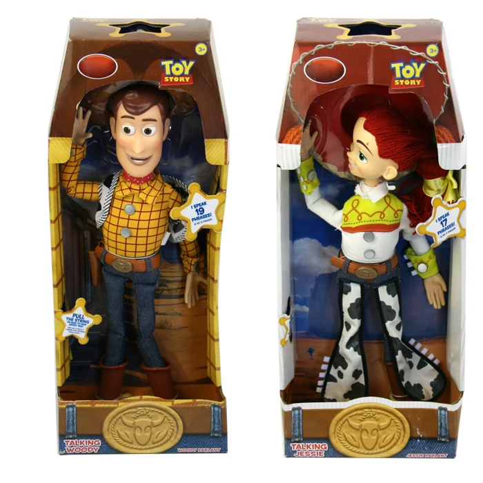 

Toy Story 3 Talking Woody Jessie PVC Action Figure Collectible Model Toy Doll