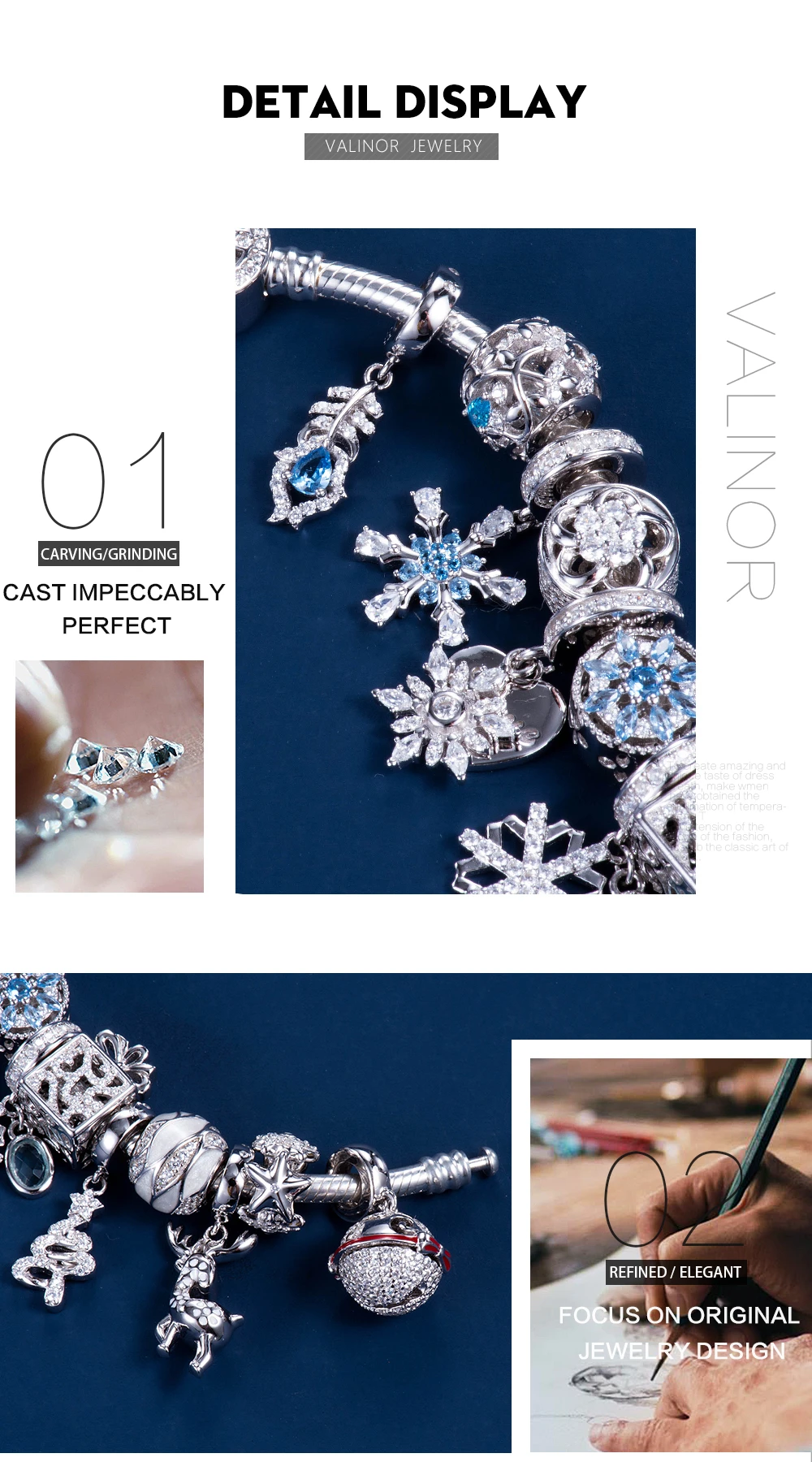 Стерлингового серебра 925 пробы Рождественская елка подходит браслет ожерелье Аутентичные ювелирные изделия DDBJ179