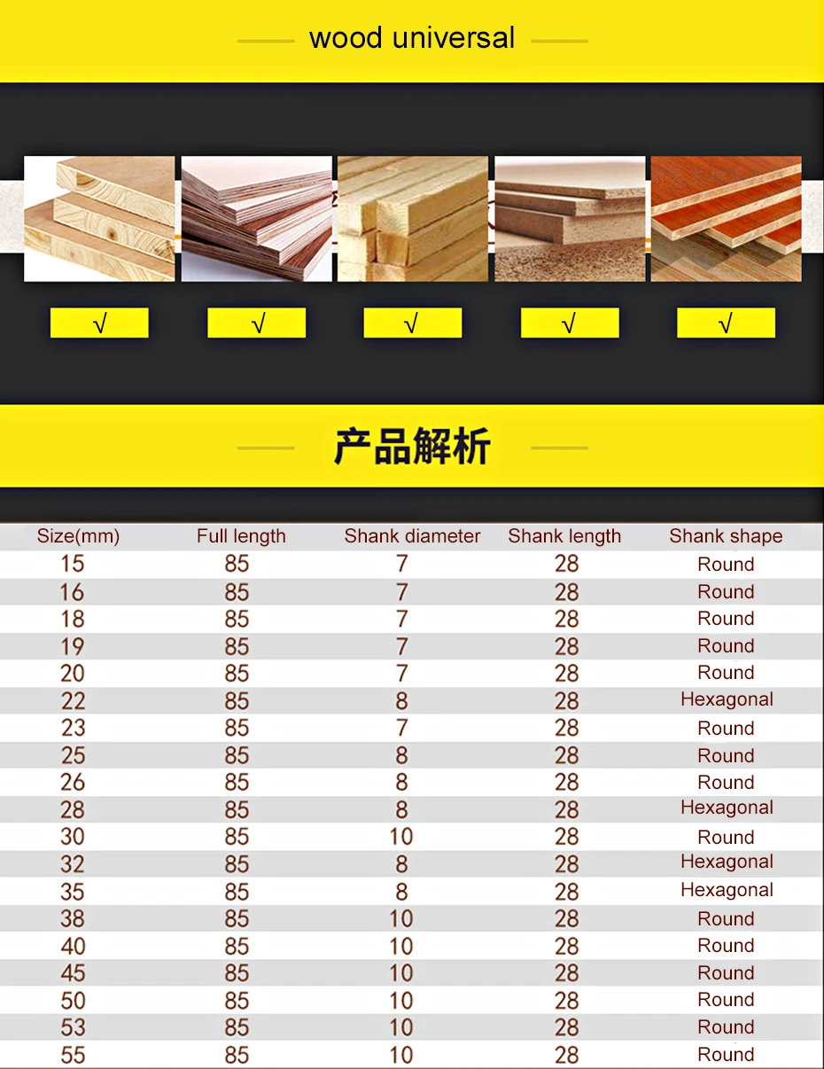woodworking drill bits 2