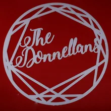 Персонализированные фамилия настенный баннер, белый акриловый свадебный подарок, пользовательский СЕМЕЙНЫЙ Знак с именем