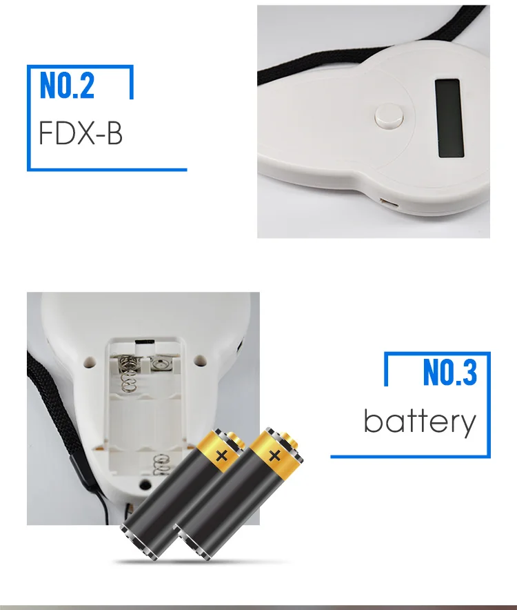 Универсальный ISO FDX-B RFID ручной собака чип ридер Карманный микрочип распознавание ридер ухо тег сканер 134,2 кГц