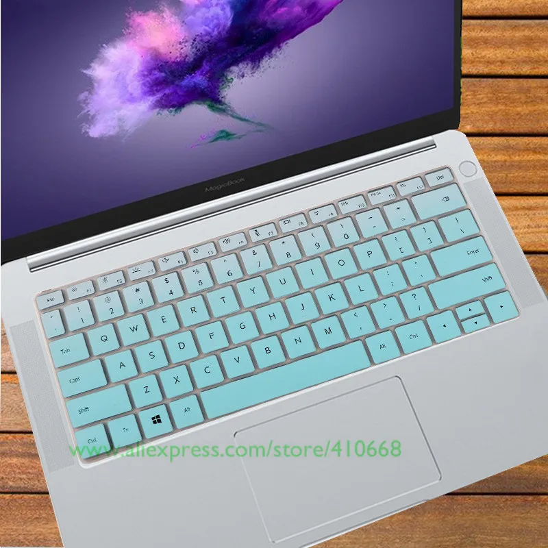 Мягкая силиконовая защитная пленка для клавиатуры для huawei MateBook 13/MagicBook 14 R7/R5/Magic book KPL-W00