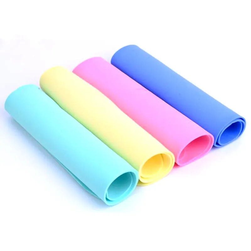

DoreenBeads Soft Cleaning Cloth Scouring Car Pad Bowl Dish Pod Cup Table Refrigerator Kitchen Supply Random Color 30*20CM 1PC