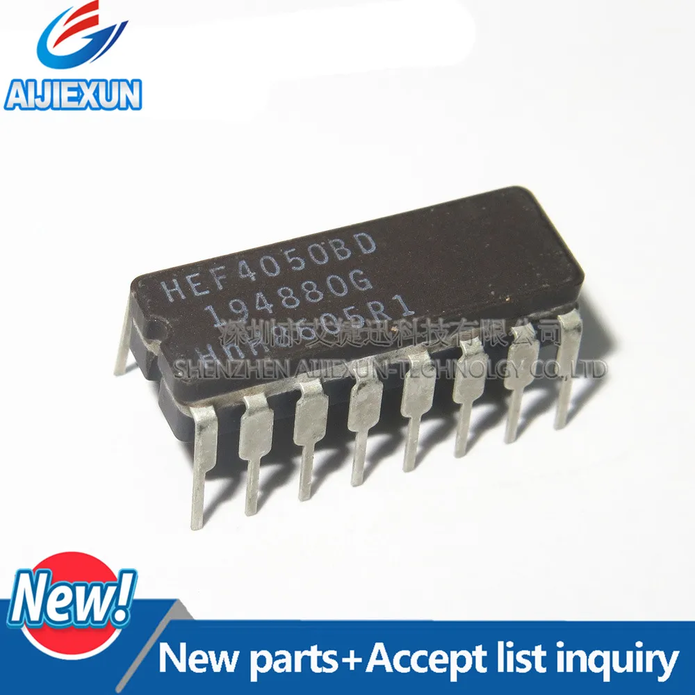

2Pcs HEF4050BD CDIP16 HEX non-inverting buffers New and original