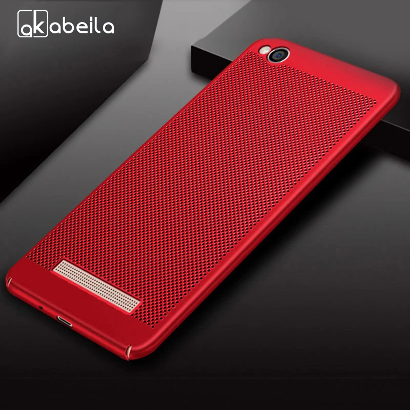 

AKABEILA Phone Case For Xiaomi Redmi 4A Redmi4A Red Rice 4A Cover PC Cooling Covers Shell Coque Fundas Housing