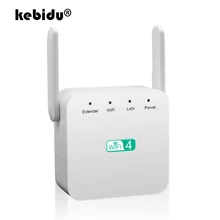 Kebidu беспроводной wifi ретранслятор 300 Мбит/с 802.11n/b/g сетевая антенна wifi расширитель сигнала усилитель сигнала Repetidor wifi