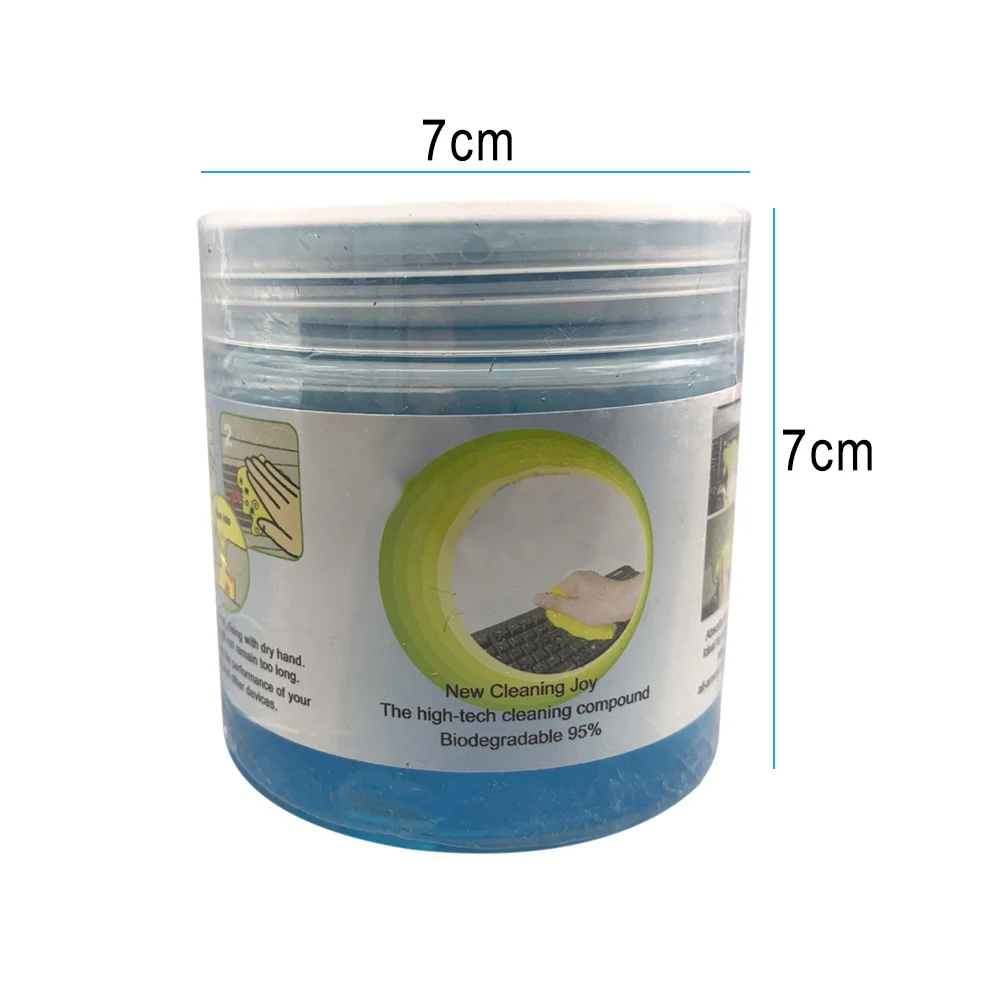 The best 3 piezas polvo limpiador herramienta pegajoso mágico compuesto Super limpio Gel para ordenador Coche teclado 889