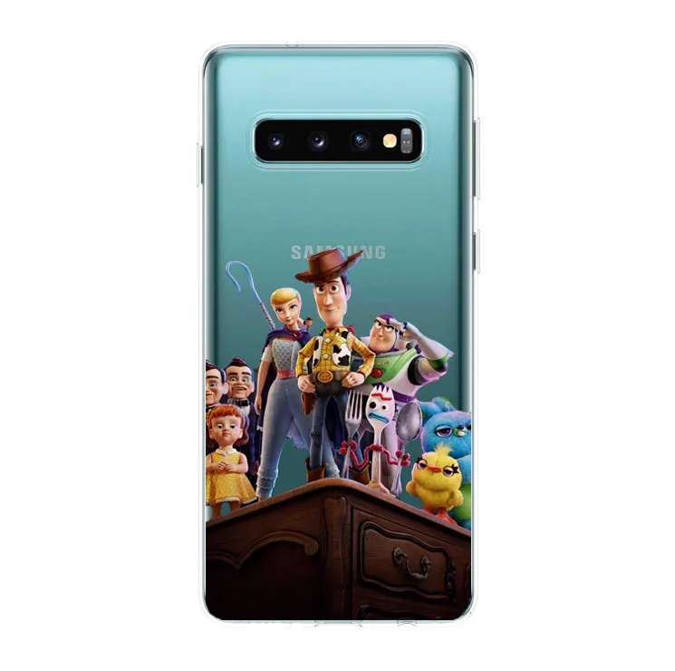 TPU Ковбой Вуди с рисунком Базза Лайтера одежда для улицы; мультфильма «История игрушек», чехол, корпус под плетенную сумку чехол для телефона для samsung J3 J5 J7 J7 ЕС J6 J8 NOTE 8, 9 - Цвет: TPU