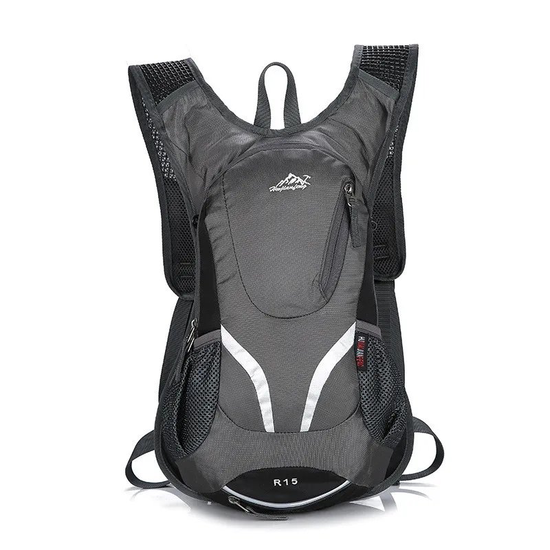 Популярный бренд рюкзак для верховой езды 15 л велосипедная сумка на открытом воздухе рюкзаки треккинг велосипедный рюкзак сумки для воды Bolsa Bicicleta - Цвет: gray