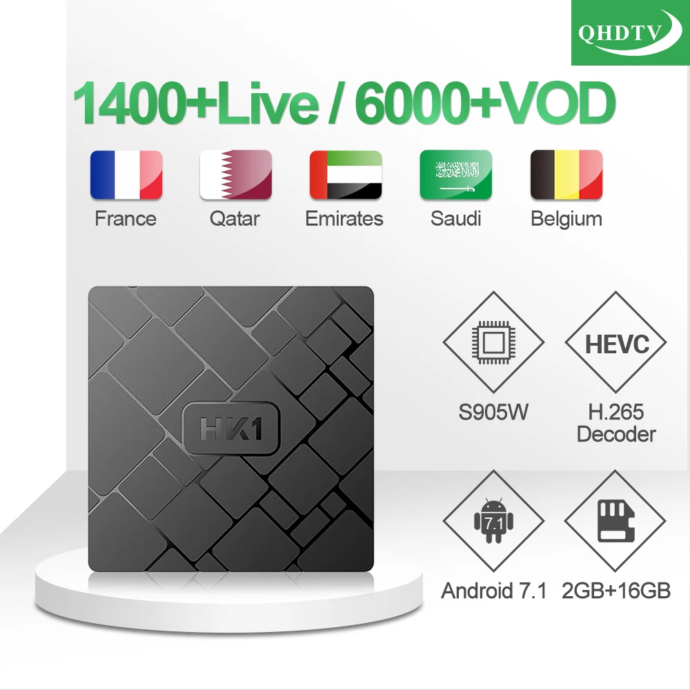 

IPTV France Arabic UAE 1 year IPTV Code HK1 TV Box Qatar Belgium IPTV Subscription IPTV Spain Germany Morocco IP TV Netherlands