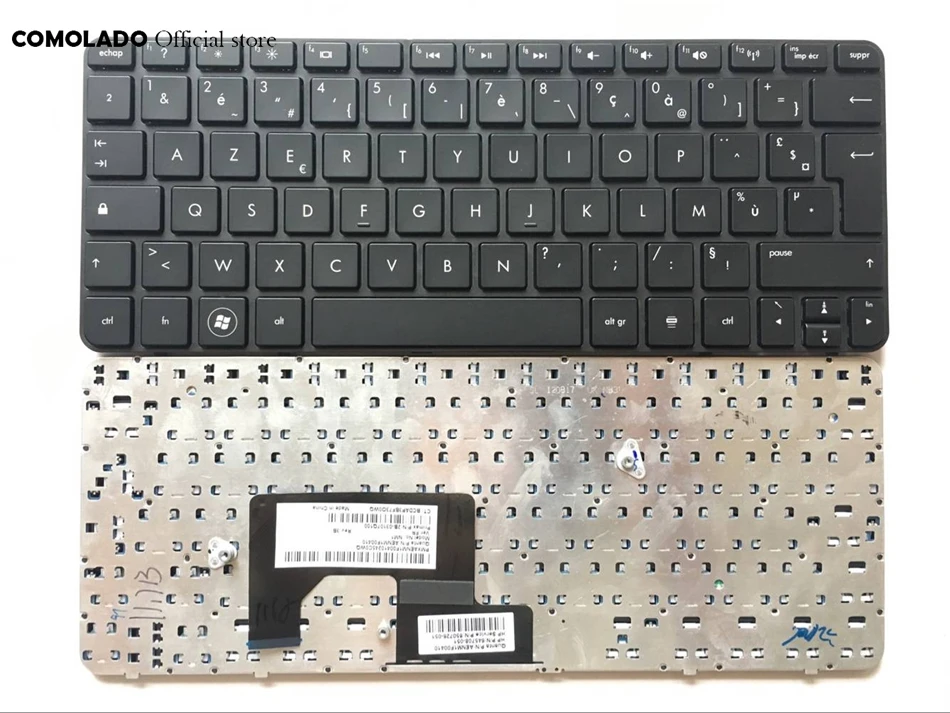 FR French Keyboard for HP mini210-2000 MINI 210-4000 210-2000 210-3000 1103 1104 110-3500 black with frame keyboard FR Layout