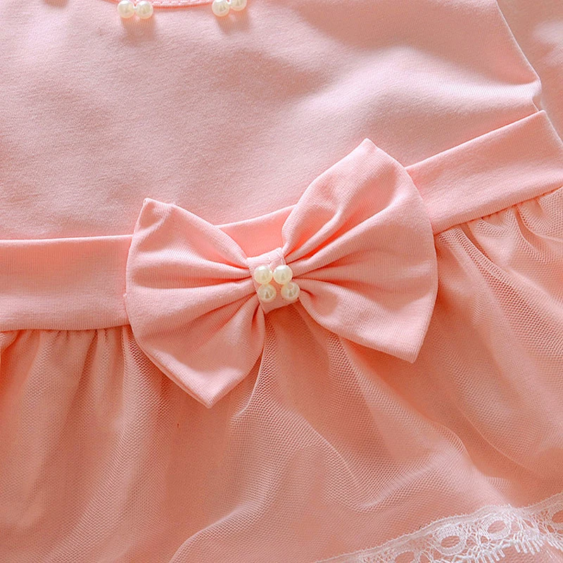 Spring-Long-Sleeve-Lace-Bow-Baby-Party-Birthday-girls-kids-Children-Cotton-dresses-princess-infant-Dress-2