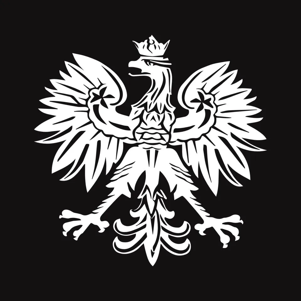 Cunymagos Polish Eagle Poland Symbol Fashion Car Stickers Animal Pattern Car Styling Decal Sticker Auto Motorcycle 15.2CM15 (4)