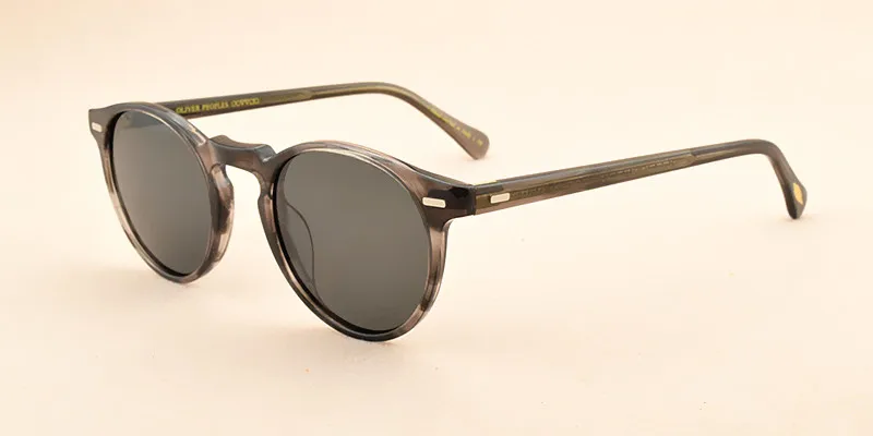 Брендовые женские солнцезащитные очки, Винтажные Солнцезащитные очки Ronud, женские очки, поляризационные солнцезащитные очки для мужчин, OV5186, Ретро стиль, UV400