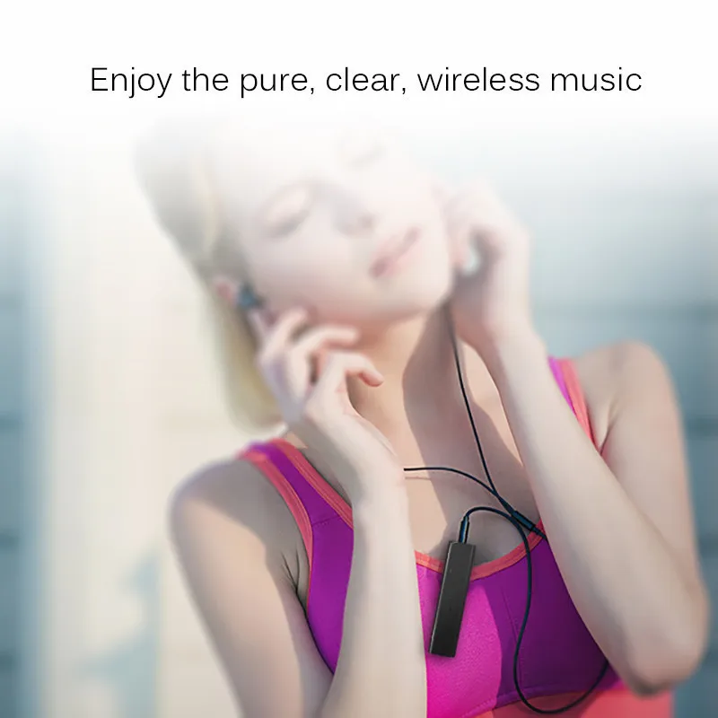 Беспроводной автомобильный Bluetooth музыкальный приемник 3 5 мм разъем Aux комплект