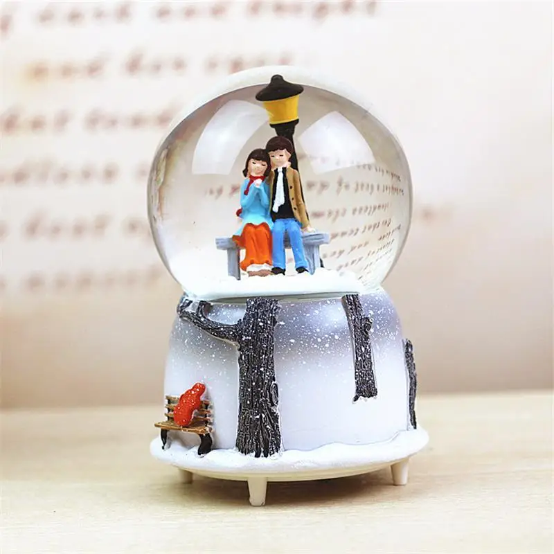 Carillon Scatole Musicali Ballerina механизм Carrossel Snow Globe De Musica карусель Boite A Musique Caja музыкальная шкатулка - Цвет: Version C